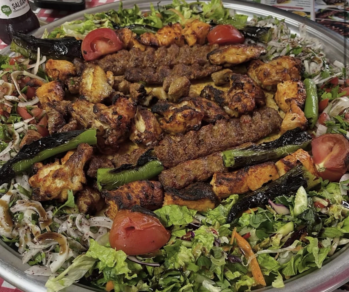 Hakvar grilled kebabs and marinated meats, prepared for sharing